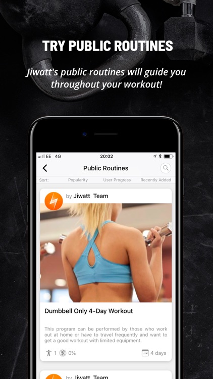 Jiwatt - Workout Log & Coach
