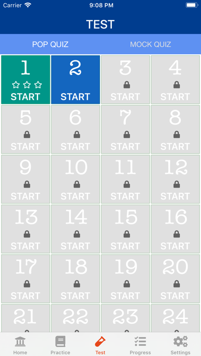 Canada Citizenship: Test Screenshot