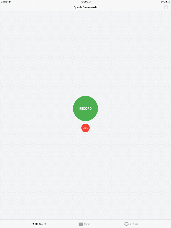 Screenshot #5 pour Speak Backwards - Recorder