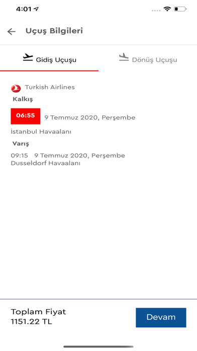 Hazıra Bilet Screenshot