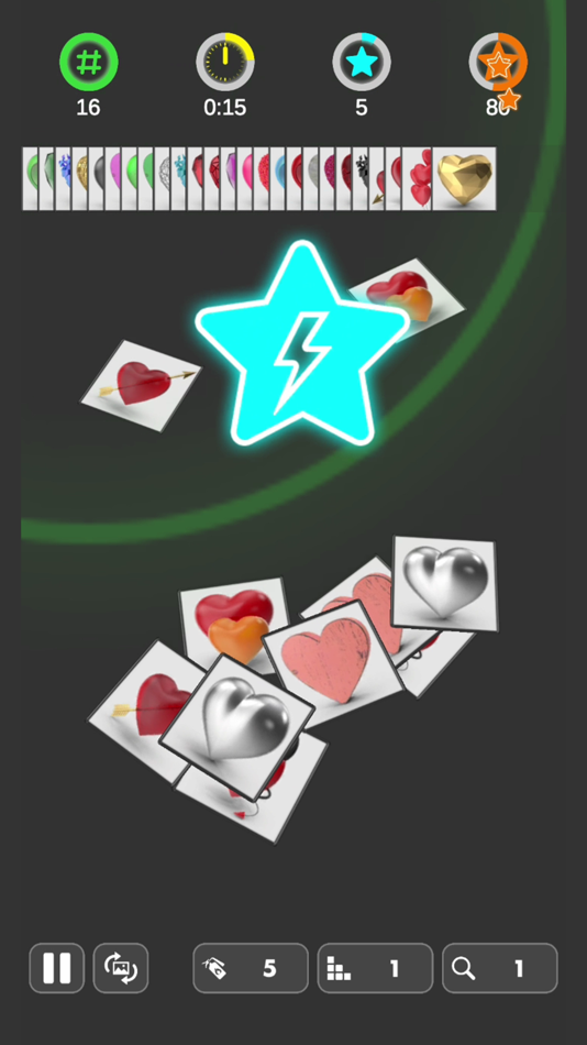 #5. OLLECT - Pair Matching Game (iOS) Podle: CHEF GAME STUDIO YAZILIM TEKNOLOJILERI LIMITED SIRKETI