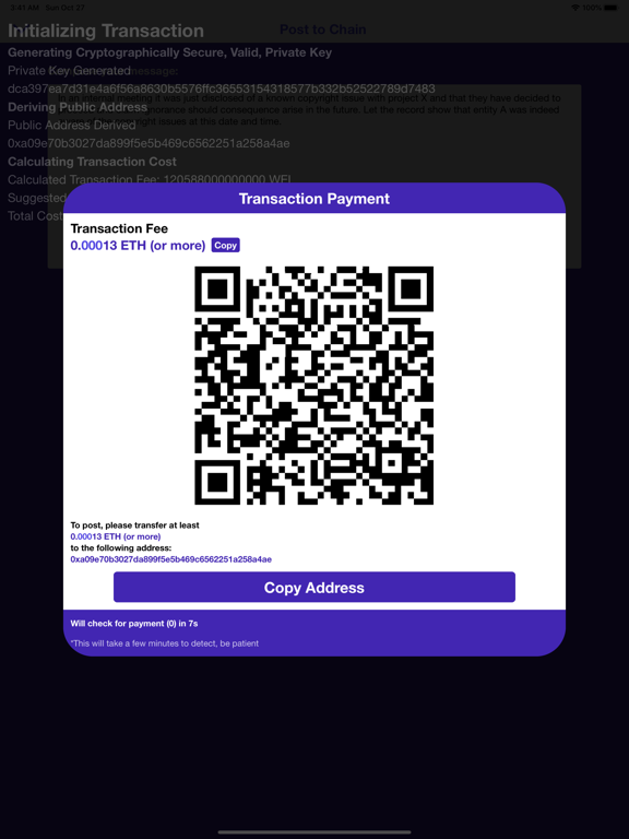 Screenshot #4 for Ethie - Proof of Archive