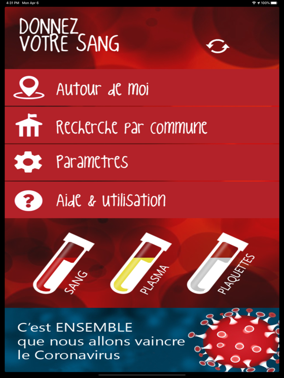 Screenshot #6 pour Donnez votre sang