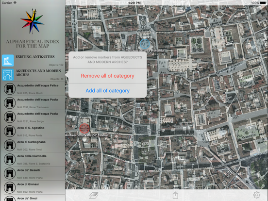 Screenshot #5 pour Nolli - Navigate Rome in 1748
