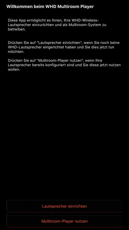 WHD Multiroom Player