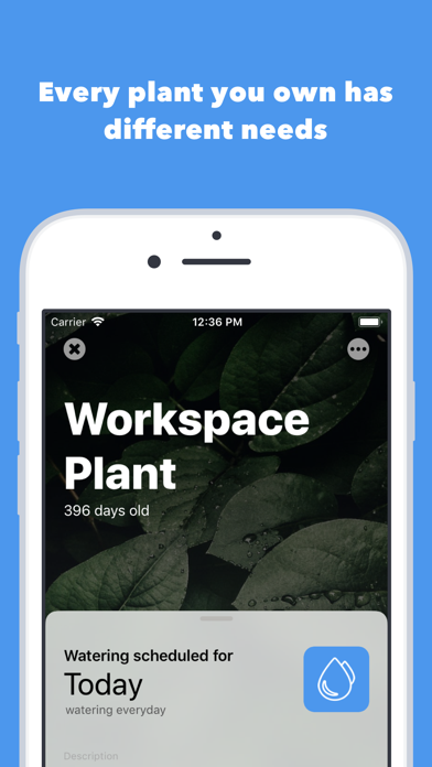 Water My Plant: Reminder app screenshot 2