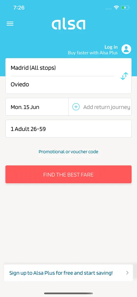 Alsa: Buy coach tickets