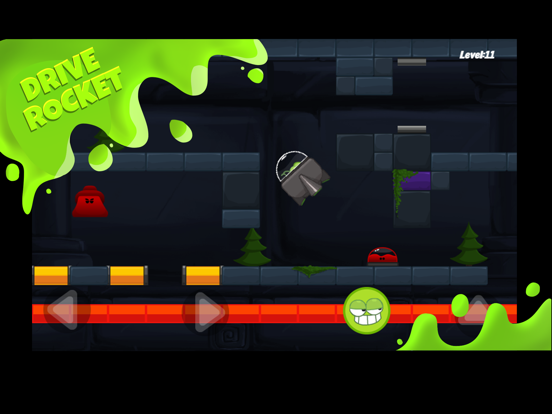 Screenshot #5 pour Sneaky splatter Green Blob run