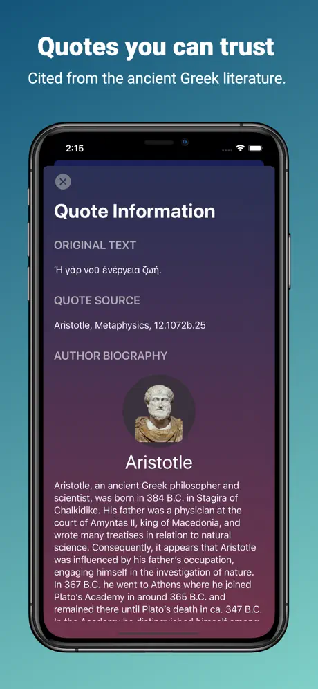Thallo - ancient Greek quotes