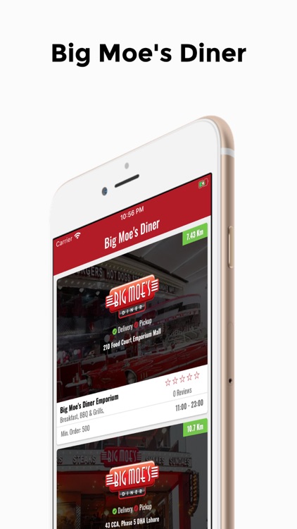 Big Moe's Diner Pakistan