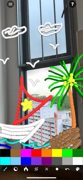 Game screenshot Simple Paint AR apk