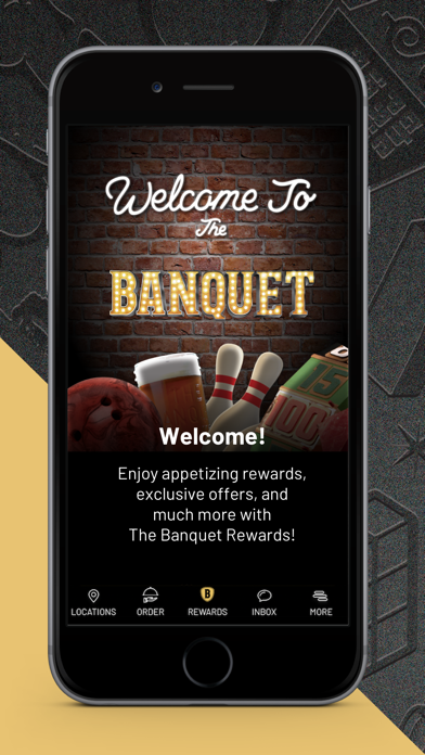 The Banquet Rewards iPhone screenshot 1 - Food & Drink app