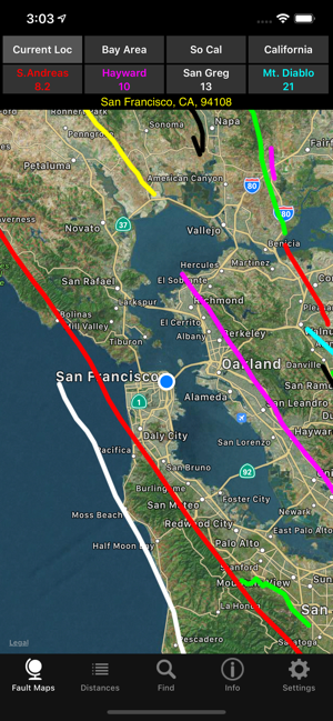 California Earthquake Faults(圖1)-速報App