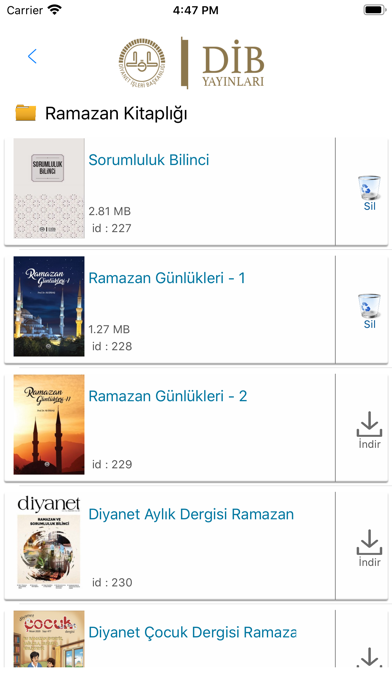 Diyanet Kitaplık Yeni Screenshot