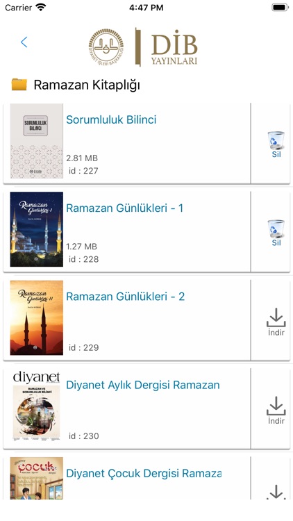 Diyanet Kitaplık Yeni
