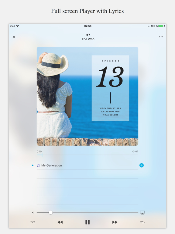 Wall Of Music iPad screenshot 4 - Music app