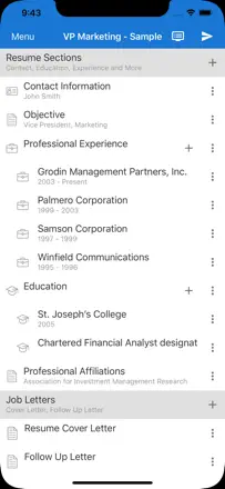 Got Resume Builder: Screenshot 1 von 10