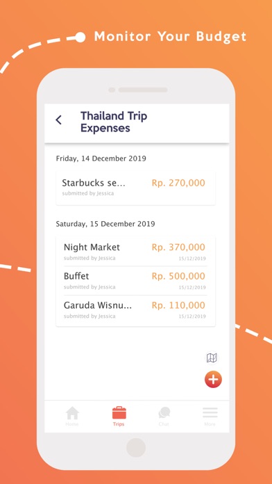 WaktuIN : Travel Planner Screenshot