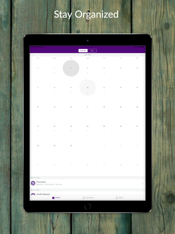 PrideStaff Edge iPad screenshot 5 - Productivity app