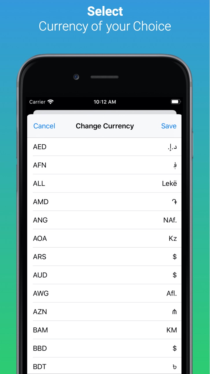 iPhone screenshot