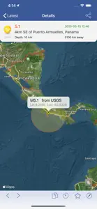 Earthquakes Pro screenshot #4 for iPhone