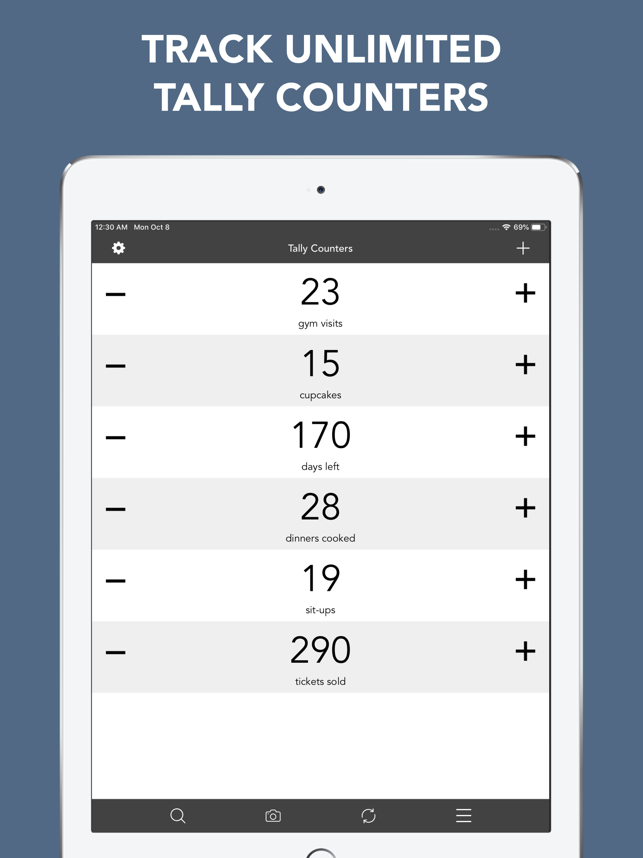 ‎Tally Counters Screenshot