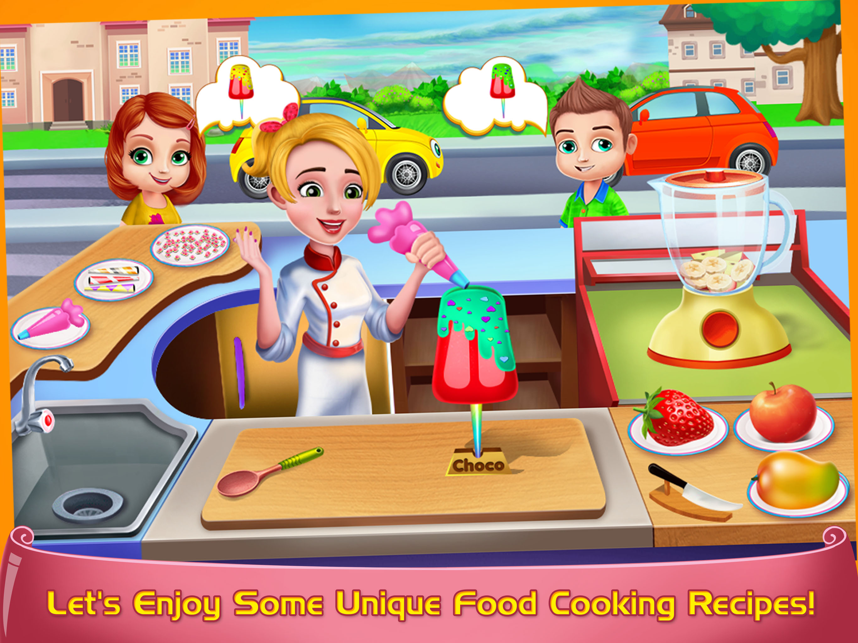 Healthy Food Truck Cooking