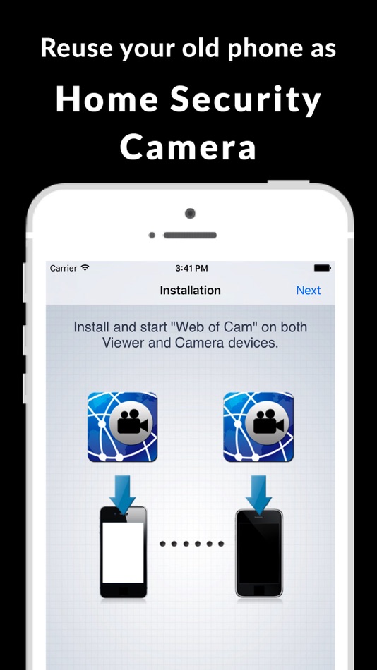Wi-Fi Camera (Web of Cam) - 1.2.5 - (iOS)