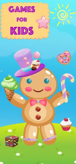 Game screenshot Gingerbread man games for kids mod apk