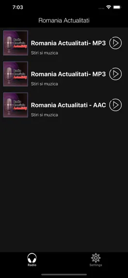 Game screenshot Radio Romania Actualitati apk