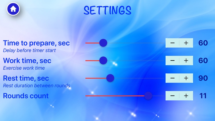 Timer stopwatch for fitness