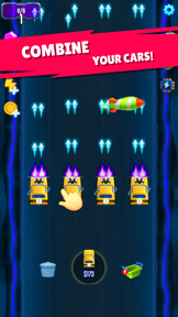 Idle Merge-Car War Tycoon Hero screenshot