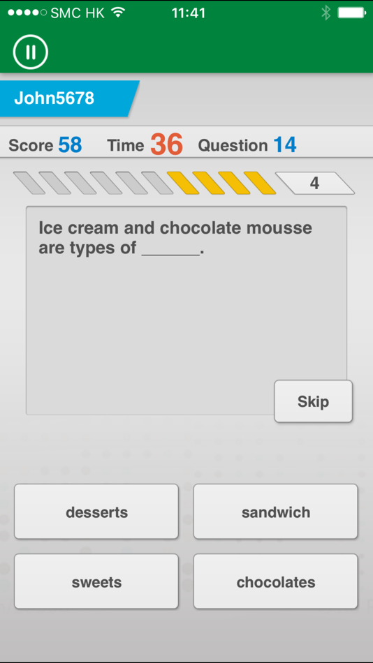 #2. Johnny Grammar Word Challenge (iOS) 由: British Council