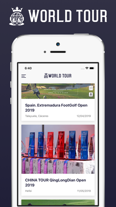 Screenshot #2 pour World Tour 2019 App