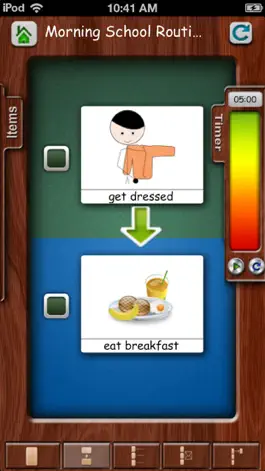 Game screenshot First Then Visual Schedule HD apk