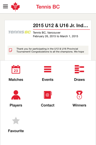 Tennis Canada Tournaments screenshot 4