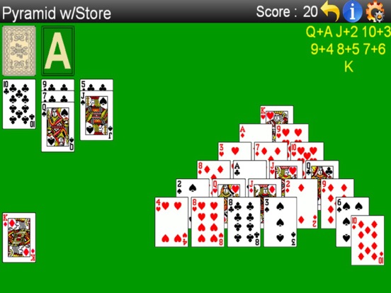 Screenshot #4 pour Pyramid Solitaire -- Lite