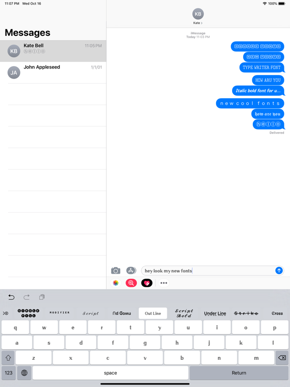 Screenshot #5 pour New Fonts for iPhone