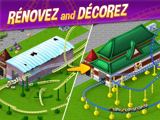 Screenshot #4 pour RollerCoaster Tycoon® Puzzle