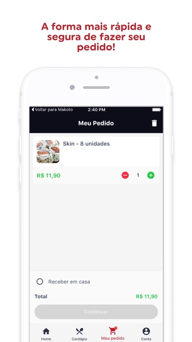 Yujin - Sushi Delivery Screenshot
