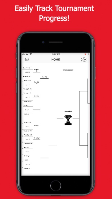 Tournament Bracket Maker Pro Screenshot