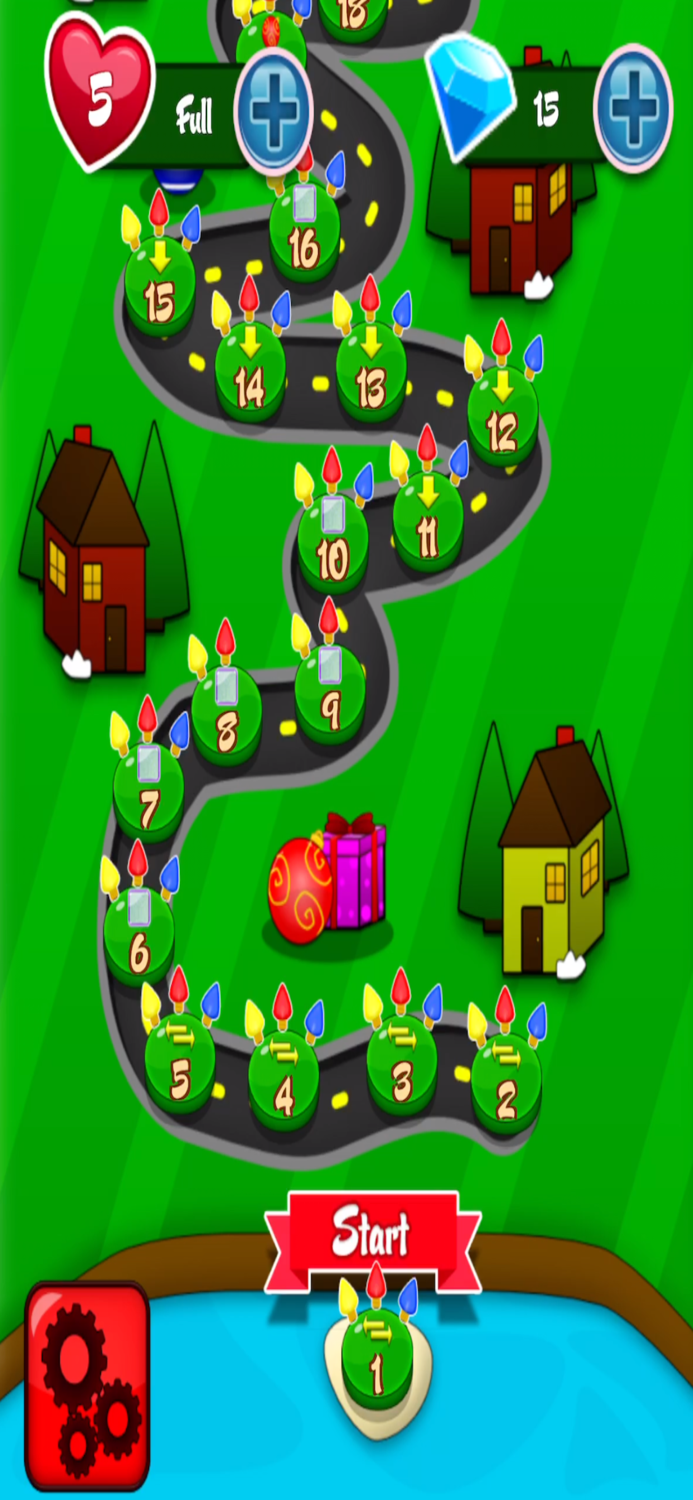 Holiday Ornaments Match 3