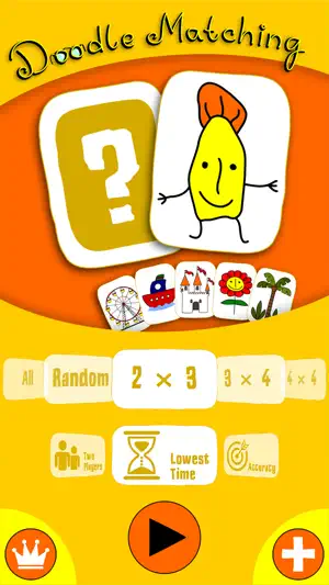 Doodle Matching: Memory Game screenshot 1
