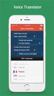 voice translator-speech trans iphone screenshot 4