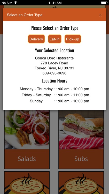 Conca D'oro Ristorante