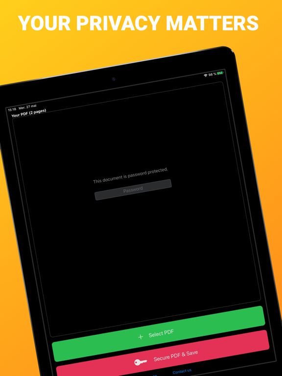 Screenshot #5 pour PDF Secure