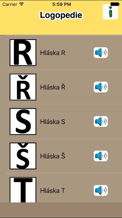 Logopedie, cvičení