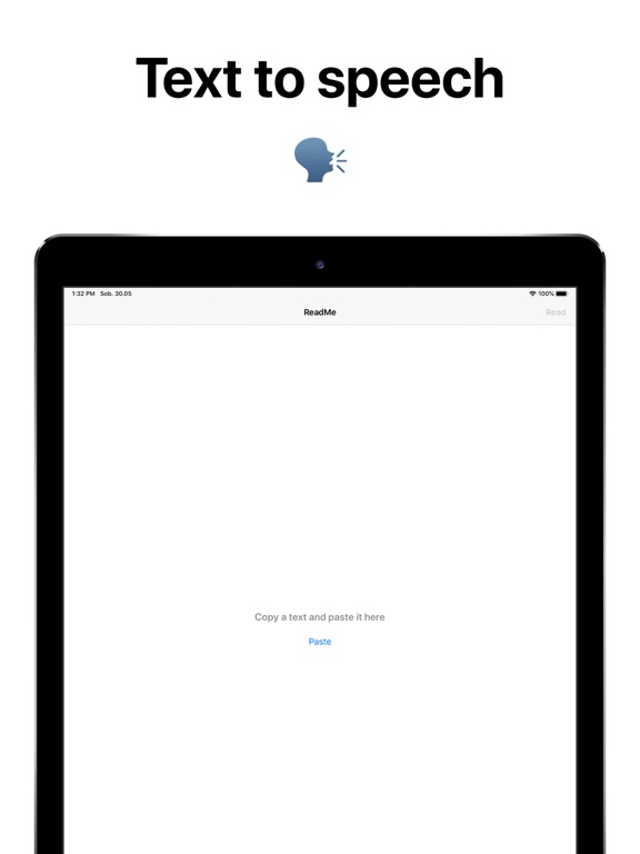 Screenshot #4 pour Text to speech reader