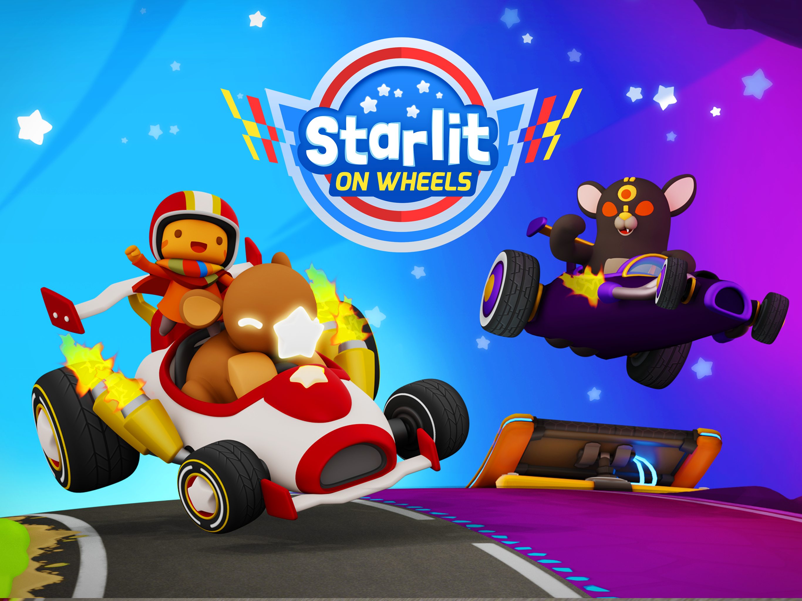 Starlit On Wheels: Super Kart