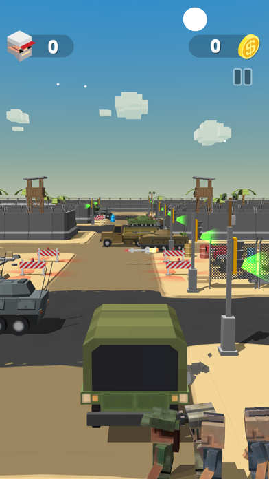 Blocky Taxi screenshot 3